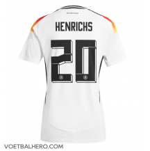 Duitsland Benjamin Henrichs #20 Thuis tenue EK 2024 Korte Mouwen