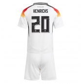 Duitsland Benjamin Henrichs #20 Thuis tenue Kids EK 2024 Korte Mouwen (+ broek)