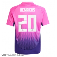 Duitsland Benjamin Henrichs #20 Uit tenue EK 2024 Korte Mouwen