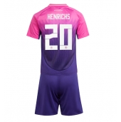 Duitsland Benjamin Henrichs #20 Uit tenue Kids EK 2024 Korte Mouwen (+ broek)