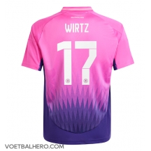 Duitsland Florian Wirtz #17 Uit tenue EK 2024 Korte Mouwen