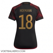 Duitsland Jonas Hofmann #18 Uit tenue Dames WK 2022 Korte Mouwen