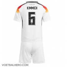 Duitsland Joshua Kimmich #6 Thuis tenue Kids EK 2024 Korte Mouwen (+ broek)