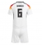 Duitsland Joshua Kimmich #6 Thuis tenue Kids EK 2024 Korte Mouwen (+ broek)