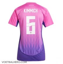 Duitsland Joshua Kimmich #6 Uit tenue Dames EK 2024 Korte Mouwen