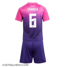 Duitsland Joshua Kimmich #6 Uit tenue Kids EK 2024 Korte Mouwen (+ broek)