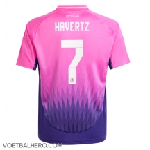 Duitsland Kai Havertz #7 Uit tenue EK 2024 Korte Mouwen