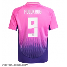 Duitsland Niclas Fullkrug #9 Uit tenue EK 2024 Korte Mouwen