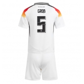 Duitsland Pascal Gross #5 Thuis tenue Kids EK 2024 Korte Mouwen (+ broek)