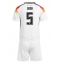 Duitsland Pascal Gross #5 Thuis tenue Kids EK 2024 Korte Mouwen (+ broek)