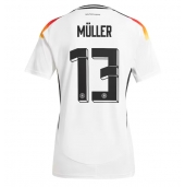 Duitsland Thomas Muller #13 Thuis tenue Dames EK 2024 Korte Mouwen