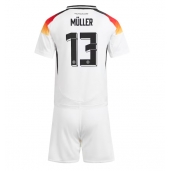 Duitsland Thomas Muller #13 Thuis tenue Kids EK 2024 Korte Mouwen (+ broek)