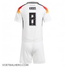 Duitsland Toni Kroos #8 Thuis tenue Kids EK 2024 Korte Mouwen (+ broek)