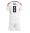 Duitsland Toni Kroos #8 Thuis tenue Kids EK 2024 Korte Mouwen (+ broek)