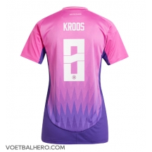 Duitsland Toni Kroos #8 Uit tenue Dames EK 2024 Korte Mouwen