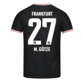 Eintracht Frankfurt Mario Gotze #27 Uit tenue 2023-24 Korte Mouwen