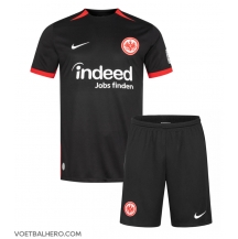 Eintracht Frankfurt Uit tenue Kids 2024-25 Korte Mouwen (+ broek)