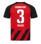 Eintracht Frankfurt Willian Pacho #3 Thuis tenue 2023-24 Korte Mouwen