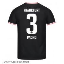 Eintracht Frankfurt Willian Pacho #3 Uit tenue 2023-24 Korte Mouwen