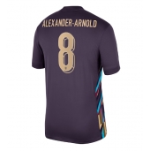 Engeland Alexander-Arnold #8 Uit tenue EK 2024 Korte Mouwen