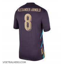 Engeland Alexander-Arnold #8 Uit tenue EK 2024 Korte Mouwen