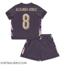 Engeland Alexander-Arnold #8 Uit tenue Kids EK 2024 Korte Mouwen (+ broek)