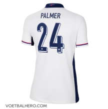 Engeland Cole Palmer #24 Thuis tenue Dames EK 2024 Korte Mouwen