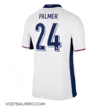 Engeland Cole Palmer #24 Thuis tenue EK 2024 Korte Mouwen