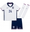 Engeland Cole Palmer #24 Thuis tenue Kids EK 2024 Korte Mouwen (+ broek)