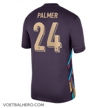 Engeland Cole Palmer #24 Uit tenue EK 2024 Korte Mouwen