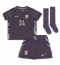 Engeland Cole Palmer #24 Uit tenue Kids EK 2024 Korte Mouwen (+ broek)