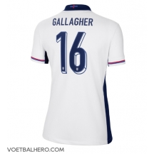 Engeland Conor Gallagher #16 Thuis tenue Dames EK 2024 Korte Mouwen