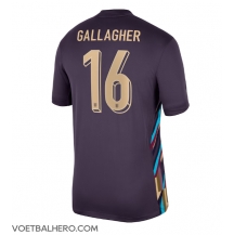 Engeland Conor Gallagher #16 Uit tenue EK 2024 Korte Mouwen