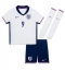 Engeland Harry Kane #9 Thuis tenue Kids EK 2024 Korte Mouwen (+ broek)