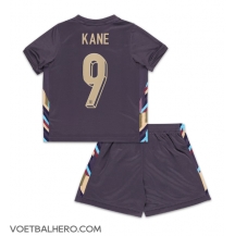 Engeland Harry Kane #9 Uit tenue Kids EK 2024 Korte Mouwen (+ broek)