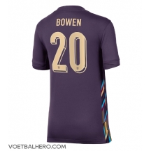 Engeland Jarrod Bowen #20 Uit tenue Dames EK 2024 Korte Mouwen