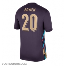 Engeland Jarrod Bowen #20 Uit tenue EK 2024 Korte Mouwen