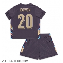 Engeland Jarrod Bowen #20 Uit tenue Kids EK 2024 Korte Mouwen (+ broek)