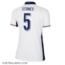 Engeland John Stones #5 Thuis tenue Dames EK 2024 Korte Mouwen