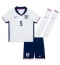 Engeland John Stones #5 Thuis tenue Kids EK 2024 Korte Mouwen (+ broek)