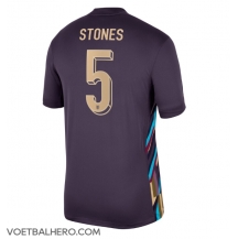 Engeland John Stones #5 Uit tenue EK 2024 Korte Mouwen