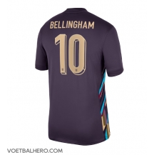 Engeland Jude Bellingham #10 Uit tenue Dames EK 2024 Korte Mouwen