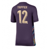 Engeland Kieran Trippier #12 Uit tenue Dames EK 2024 Korte Mouwen