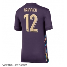 Engeland Kieran Trippier #12 Uit tenue Dames EK 2024 Korte Mouwen