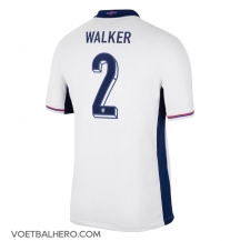 Engeland Kyle Walker #2 Thuis tenue EK 2024 Korte Mouwen