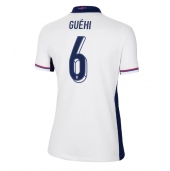 Engeland Marc Guehi #6 Thuis tenue Dames EK 2024 Korte Mouwen