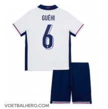 Engeland Marc Guehi #6 Thuis tenue Kids EK 2024 Korte Mouwen (+ broek)