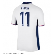 Engeland Phil Foden #11 Thuis tenue EK 2024 Korte Mouwen