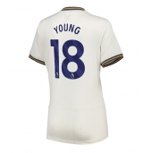 Everton Ashley Young #18 Derde tenue Dames 2024-25 Korte Mouwen