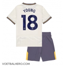 Everton Ashley Young #18 Derde tenue Kids 2024-25 Korte Mouwen (+ broek)